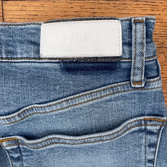 RE/DONE 90s High Rise Loose Jeans Rio Fade Size 26